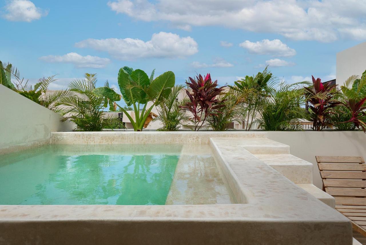 2 Bedbath Private Rooftop & Pool For 6 トゥルム エクステリア 写真